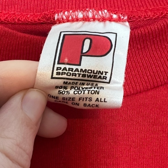 VNTG Single Stitch Cactus Southwest Print Sleep Shirt - Picture 3 of 6